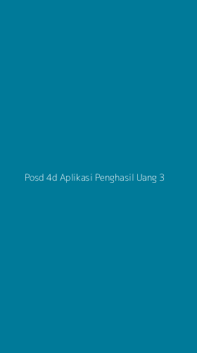 Tampilan Antarmuka Aplikasi Posd 4d Aplikasi Penghasil Uang - 3