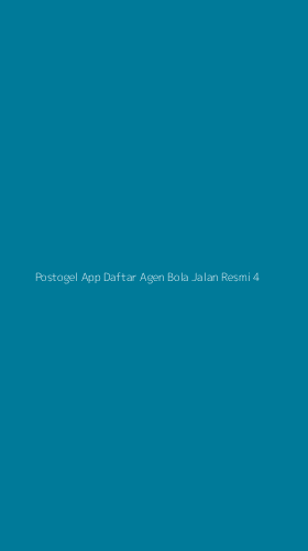 Tampilan Antarmuka Aplikasi Postogel App Daftar Agen Bola Jalan Resmi - 4