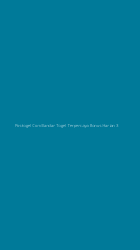 Tampilan Antarmuka Aplikasi Postogel Com Bandar Togel Terpercaya Bonus Harian - 3