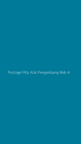 Tampilan Antarmuka Aplikasi Postogel Rtp Alat Pengembang Web - 4