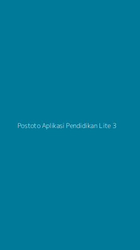 Tampilan Antarmuka Aplikasi Postoto Aplikasi Pendidikan Lite - 3
