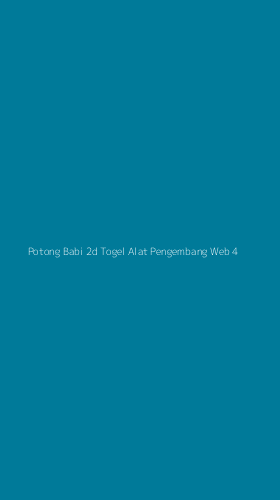 Tampilan Antarmuka Aplikasi Potong Babi 2d Togel Alat Pengembang Web - 4