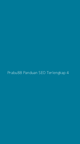 Tampilan Antarmuka Aplikasi Prabu88 Panduan Seo Terlengkap - 4