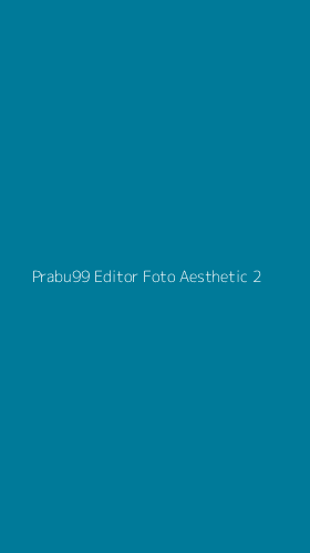 Tampilan Antarmuka Aplikasi Prabu99 Editor Foto Aesthetic - 2