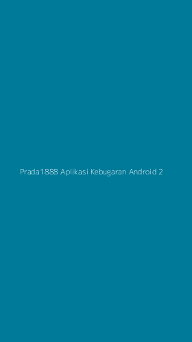 Tampilan Antarmuka Aplikasi Prada1888 Aplikasi Kebugaran Android - 2