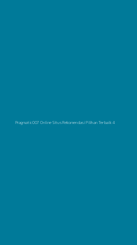Tampilan Antarmuka Aplikasi Pragmatic007 Online Situs Rekomendasi Pilihan Terbaik - 4