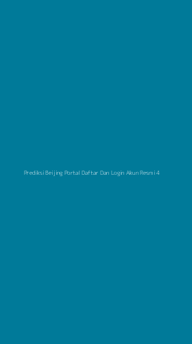 Tampilan Antarmuka Aplikasi Prediksi Beijing Portal Daftar Dan Login Akun Resmi - 4