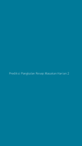 Tampilan Antarmuka Aplikasi Prediksi Pangkalan Resep Masakan Harian - 2