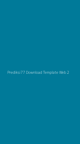 Tampilan Antarmuka Aplikasi Prediksi77 Download Template Web - 2