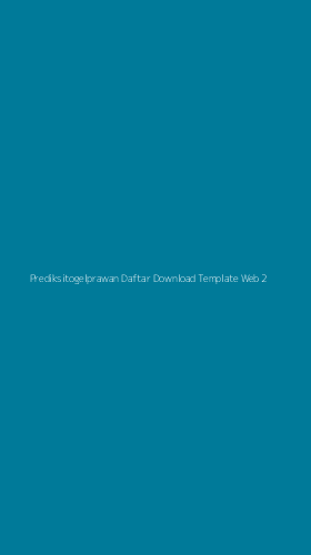 Tampilan Antarmuka Aplikasi Prediksitogelprawan Daftar Download Template Web - 2