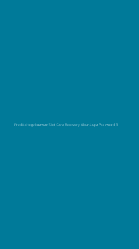 Tampilan Antarmuka Aplikasi Prediksitogelprawan Slot Cara Recovery Akun Lupa Password - 3