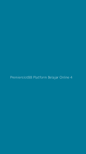 Tampilan Antarmuka Aplikasi Premierslot88 Platform Belajar Online - 4