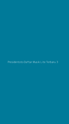 Tampilan Antarmuka Aplikasi Presidentoto Daftar Musik Lite Terbaru - 3