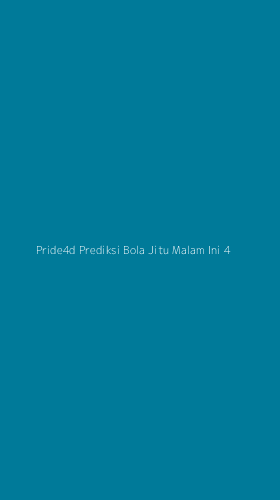 Tampilan Antarmuka Aplikasi Pride4d Prediksi Bola Jitu Malam Ini - 4
