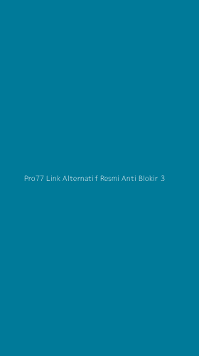 Tampilan Antarmuka Aplikasi Pro77 Link Alternatif Resmi Anti Blokir - 3