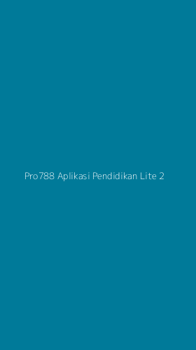 Tampilan Antarmuka Aplikasi Pro788 Aplikasi Pendidikan Lite - 2