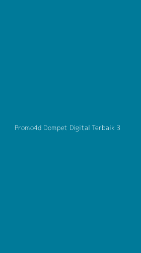 Tampilan Antarmuka Aplikasi Promo4d Dompet Digital Terbaik - 3