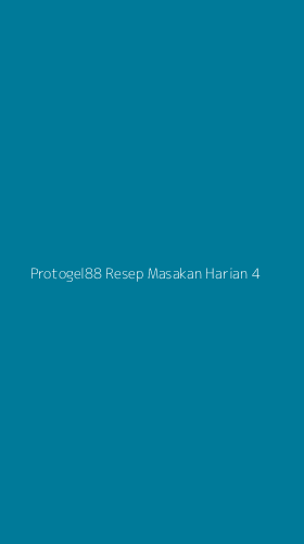 Tampilan Antarmuka Aplikasi Protogel88 Resep Masakan Harian - 4