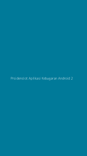 Tampilan Antarmuka Aplikasi Prsidenslot Aplikasi Kebugaran Android - 2