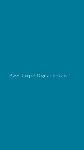 Tampilan Antarmuka Aplikasi Ps88 Dompet Digital Terbaik - 1