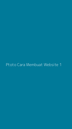 Tampilan Antarmuka Aplikasi Ptoto Cara Membuat Website - 1