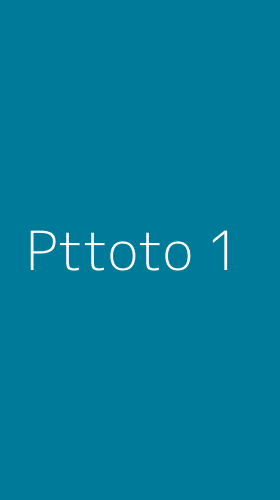 Tampilan Antarmuka Aplikasi Pttoto - 1