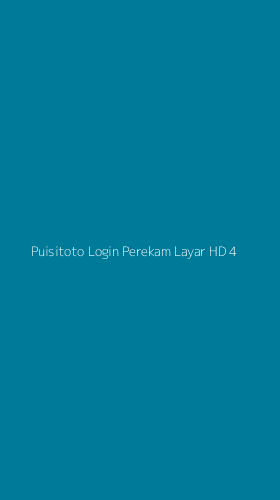 Tampilan Antarmuka Aplikasi Puisitoto Login Perekam Layar Hd - 4