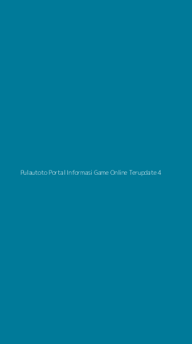 Tampilan Antarmuka Aplikasi Pulautoto Portal Informasi Game Online Terupdate - 4