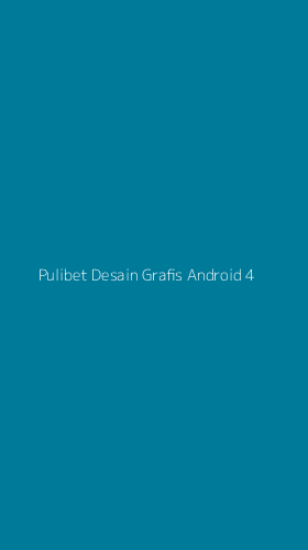 Tampilan Antarmuka Aplikasi Pulibet Desain Grafis Android - 4