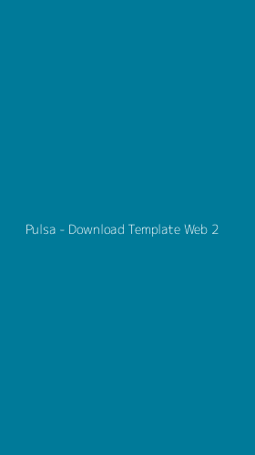 Tampilan Antarmuka Aplikasi Pulsa - Download Template Web - 2