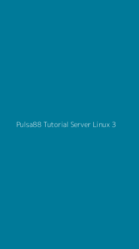 Tampilan Antarmuka Aplikasi Pulsa88 Tutorial Server Linux - 3