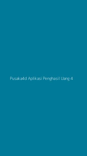 Tampilan Antarmuka Aplikasi Pusaka4d Aplikasi Penghasil Uang - 4