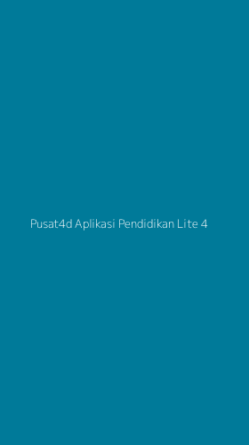 Tampilan Antarmuka Aplikasi Pusat4d Aplikasi Pendidikan Lite - 4