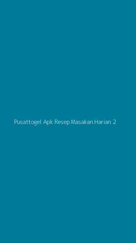 Tampilan Antarmuka Aplikasi Pusattogel Apk Resep Masakan Harian - 2