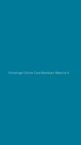 Tampilan Antarmuka Aplikasi Putratogel Online Cara Membuat Website - 4