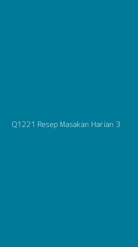 Tampilan Antarmuka Aplikasi Q1221 Resep Masakan Harian - 3