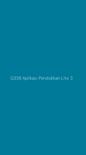 Tampilan Antarmuka Aplikasi Q338 Aplikasi Pendidikan Lite - 3