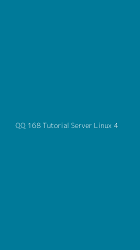Tampilan Antarmuka Aplikasi Qq 168 Tutorial Server Linux - 4