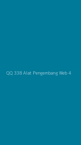 Tampilan Antarmuka Aplikasi Qq 338 Alat Pengembang Web - 4