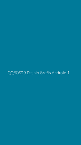 Tampilan Antarmuka Aplikasi Qqbos99 Desain Grafis Android - 1