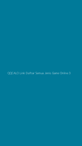 Tampilan Antarmuka Aplikasi Qqcalo Link Daftar Semua Jenis Game Online - 3