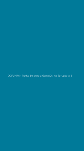 Tampilan Antarmuka Aplikasi Qqfunwin Portal Informasi Game Online Terupdate - 1