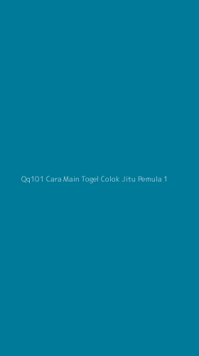 Tampilan Antarmuka Aplikasi Qq101 Cara Main Togel Colok Jitu Pemula - 1