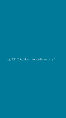 Tampilan Antarmuka Aplikasi Qq1212 Aplikasi Pendidikan Lite - 1