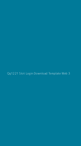 Tampilan Antarmuka Aplikasi Qq1221 Slot Login Download Template Web - 3