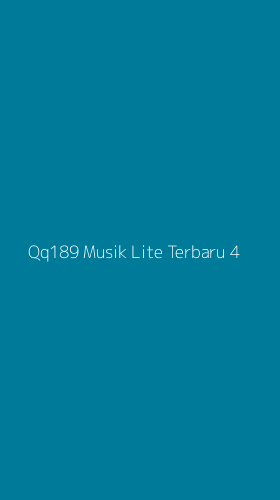 Tampilan Antarmuka Aplikasi Qq189 Musik Lite Terbaru - 4