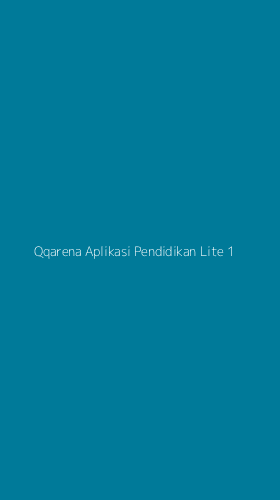 Tampilan Antarmuka Aplikasi Qqarena Aplikasi Pendidikan Lite - 1