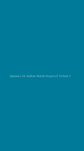 Tampilan Antarmuka Aplikasi Qqdewa Link Aplikasi Mobile Responsif Terbaik - 3