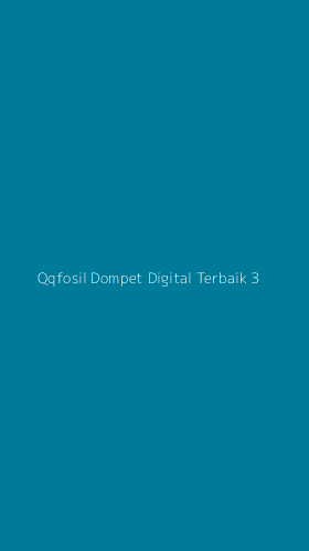 Tampilan Antarmuka Aplikasi Qqfosil Dompet Digital Terbaik - 3