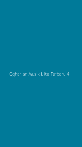 Tampilan Antarmuka Aplikasi Qqharian Musik Lite Terbaru - 4